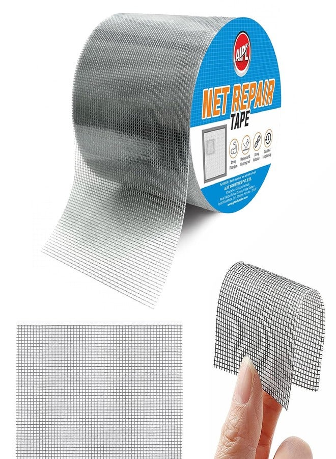 AIPL Mosquito Net Repair Tape | Strong Adhesive & Waterproof Screen Repair Kit | Window & Door Mesh Patch for Tears & Holes | 200cm x 5cm Roll (Pack of 1) - Image 1